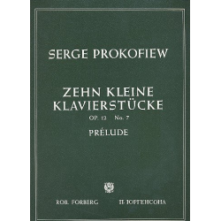 Prélude op.12,7 : für Klavier -Sergei Prokofieff