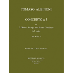 Concerto à 5 op.9,3 für 2 Oboen, -Tomaso Albinoni