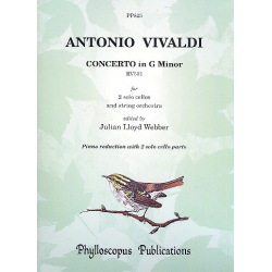 Concerto g minor RV531 for 2 Cellos and Orchestra : -Antonio Vivaldi