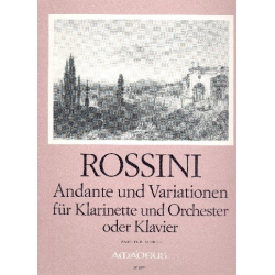 Andante und Variationen für Klarinette -Gioacchino Rossini