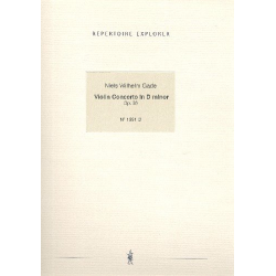 Violin Concerto in D minor Op. 56 (Piano Reduction/Solo) Violin & Orchestra Piano Reduction -Niels W. Gade