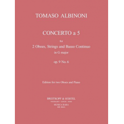 Concerto à 5 op.9,6 for -Tomaso Albinoni