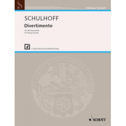 Divertimento : für Streichquartett - Erwin Schulhoff
