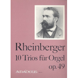 10 Trios op.49 - für Orgel -Josef Gabriel Rheinberger