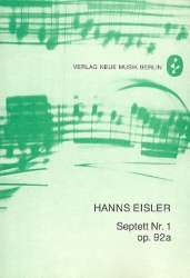 Septett Nr.1 op.92a : für Fl, Fag, -Hanns Eisler