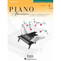 Piano Adventures Level 4 - Performance Book -Nancy Faber