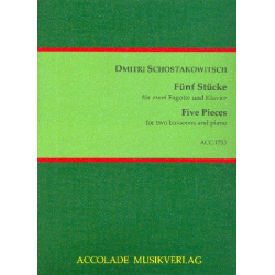 5 Stücke -Dmitri Shostakovitch / Schostakowitsch
