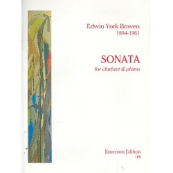 Sonata op.109 : for clarinet and - Edwin York Bowen