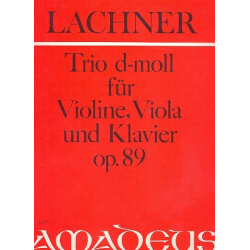 Klaviertrio d-Moll op.89 -Ignatz Lachner