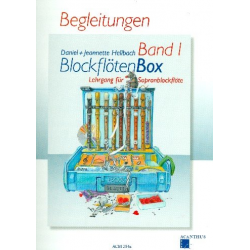 Blockflötenbox Band 1 - Klavierbegleitung -Daniel Hellbach