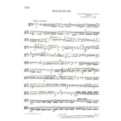 Sinfonie D-Dur op.18,4 : -Johann Christian Bach