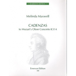 Cadenzas to Mozart's Oboe Concerto - Melinda Maxwell