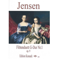 Duett G-Dur op.9 Nr.1 : für 2 Flöten -Niels Peter Jensen