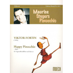 Happy Pinocchio für Sopranblockflöte und Klavier (2008) -Viktor Fortin