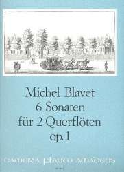 6 Sonaten op.1 - für 2 Flöten -Michel Blavet