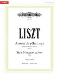 EP72782 Années de pèlerinage - première anné - Suisse - -Franz Liszt