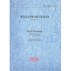 3 Sonaten op.8,10-12 : -Willem de Fesch