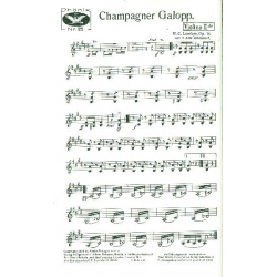 Champagner-Galopp op.14 : -Hans Christian Lumbye