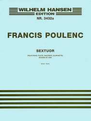 Sextett : für Klavier, Flöte, Oboe, -Francis Poulenc