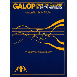 Galop from "the Comedians" for Xylophone Solo and Band -Dmitri Kabalewski / Arr.Daniel Mitchell