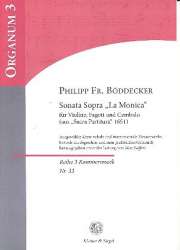 Sonata sopra La Monica g-Moll -Philipp Friedrich Böddecker / Arr.Max Seiffert