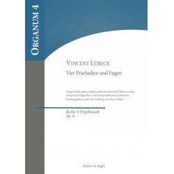 4 Präludien und Fugen für Orgel -Vincent Lübeck