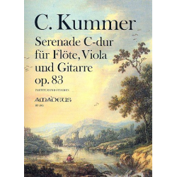 Serenade C-Dur op.83 - für Flöte, -Caspar Kummer