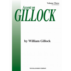 Accent On Gillock Volume 3 -William Gillock