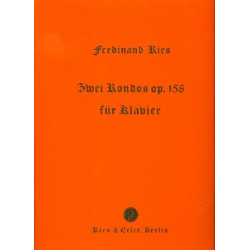 2 Rondos op.158 : für Klavier -Ferdinand Ries