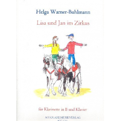 Lisa und Jan im Zirkus -Helga Warner-Buhlmann