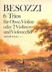 6 Trios - für Oboe, Violine (oder -Alessandro Besozzi