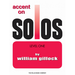 Accent on Solos Book 1 -William Gillock