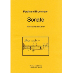 Sonate für Posaune und Klavier (1957) -Ferdinand Bruckmann