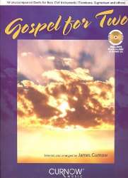 Gospel for two (+CD) : for bass clef instruments