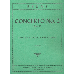 Konzert c-Moll Nr.2 op.15 : für Fagott -Victor Bruns