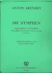 Die Nymphen op.68,3 : für -Anton Stepanowitsch Arensky