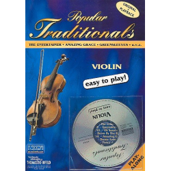 Popular traditionals (+ CD) : for violin