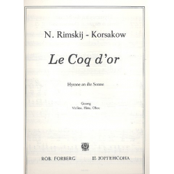 Sonnenhymnus aus der Oper -Nicolaj / Nicolai / Nikolay Rimskij-Korsakov