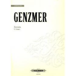 SONATE : FUER GITARRE, 1986 -Harald Genzmer