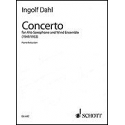 Concerto Alto Sax for Wind Ensemble (Piano Reduction) -Ingolf Dahl