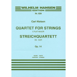 Streichquartett Es-Ddur op.14 -Carl Nielsen