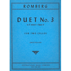 Duet e minor op.9,3 : -Bernhard Romberg