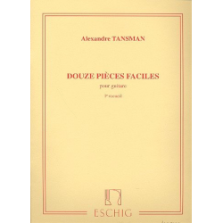 12 pièces faciles vol.1 : -Alexandre Tansman