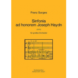 Sinfonia ad honorem Joseph Haydn (2005) (für großes Or -Franz Surges