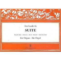 Suite : für Orgel -Jon Laukvik