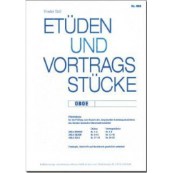 Etüden und Vortragsstücke für Oboe -F. Stoll