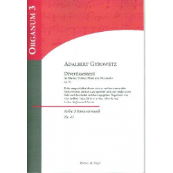 Divertissement A-Dur op.50 -Adalbert Gyrowetz / Arr.Hans Albrecht
