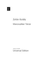 Marosszéker Tänze -Zoltán Kodály