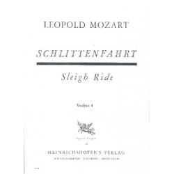 Schlittenfahrt : für Streicher, -Leopold Mozart