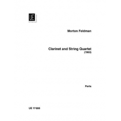 Clarinet and String Quartet -Morton Feldman